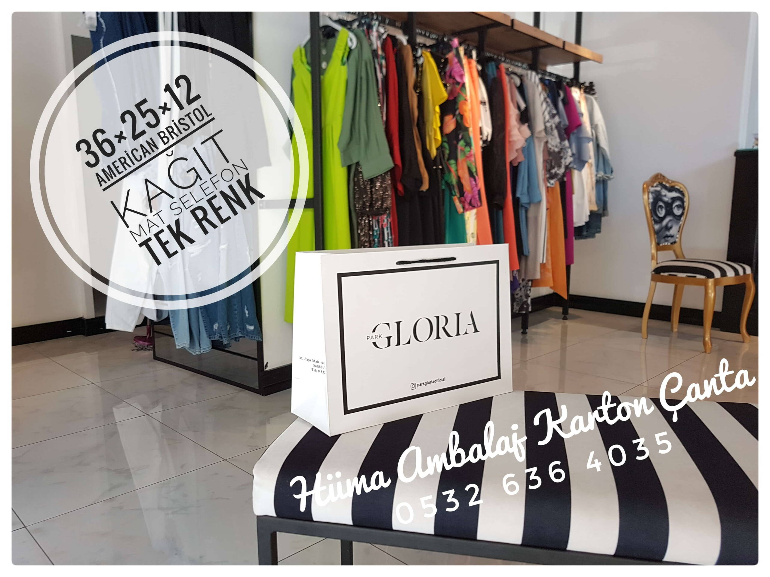 GLORİA | MANİSA KRAFT KARTON ÇANTA MODELİ