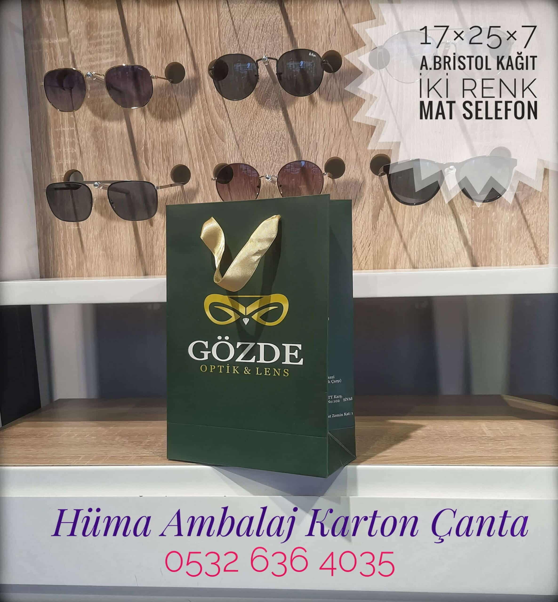 GÖZDE OPTİK | SİVAS KRAFT KARTON ÇANTA MODELİ