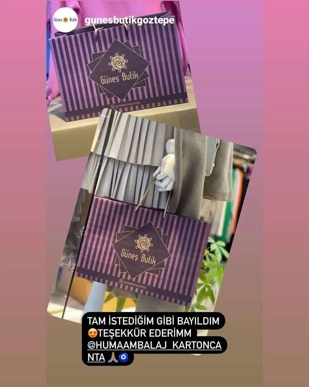 GÜNEŞ BUTİK | İZMİR KRAFT KARTON ÇANTA MODELİ