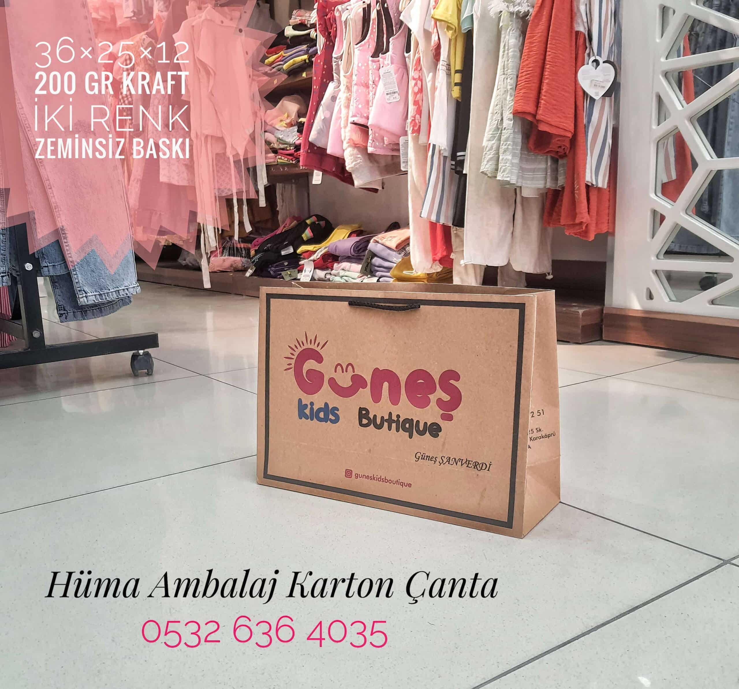 GÜNEŞ KİDS | URFA KRAFT KARTON ÇANTA MODELİ