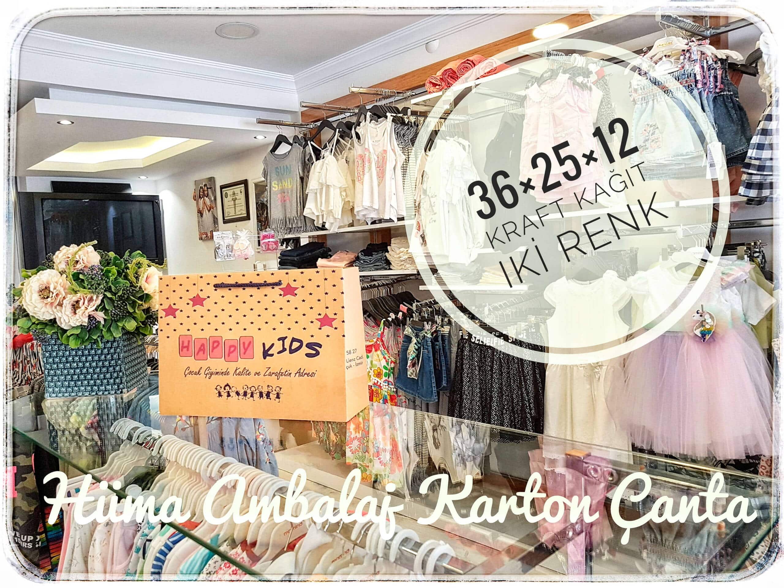 HAPPY KIDS | İZMİR KRAFT KARTON ÇANTA MODELİ