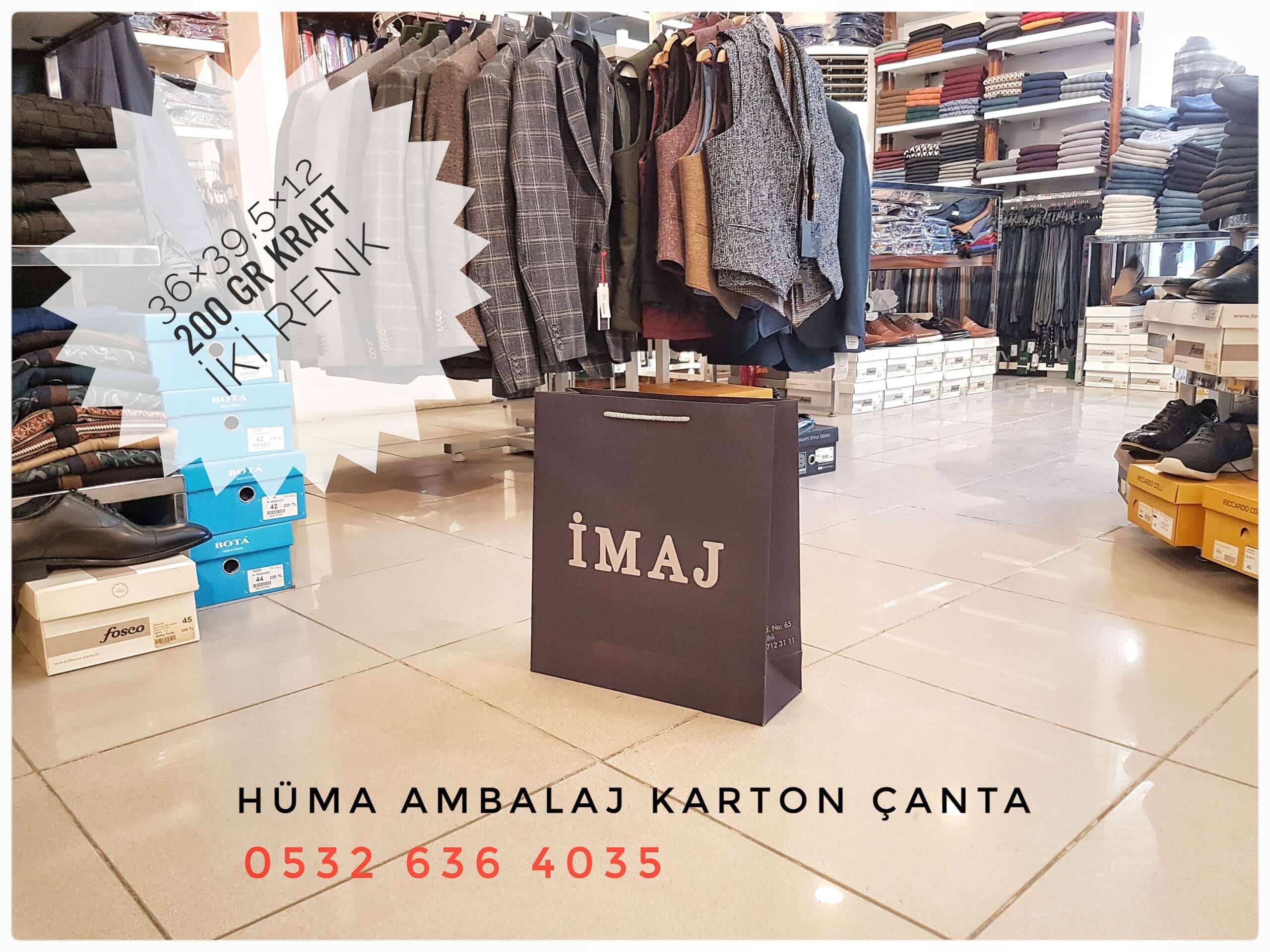 İMAJ | MANİSA KRAFT KARTON ÇANTA MODELİ