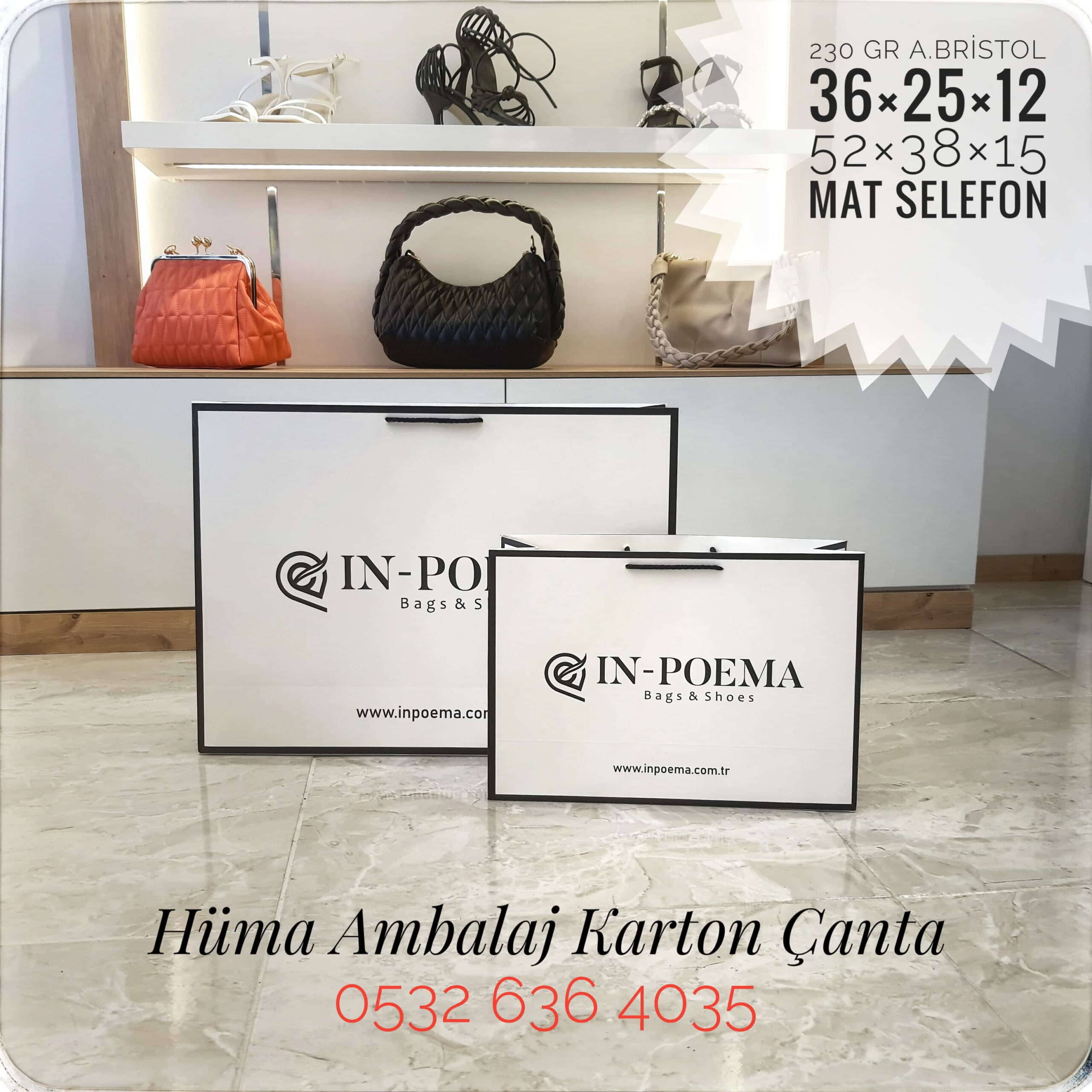 IN POEAMA | İZMİR KRAFT KARTON ÇANTA MODELİ