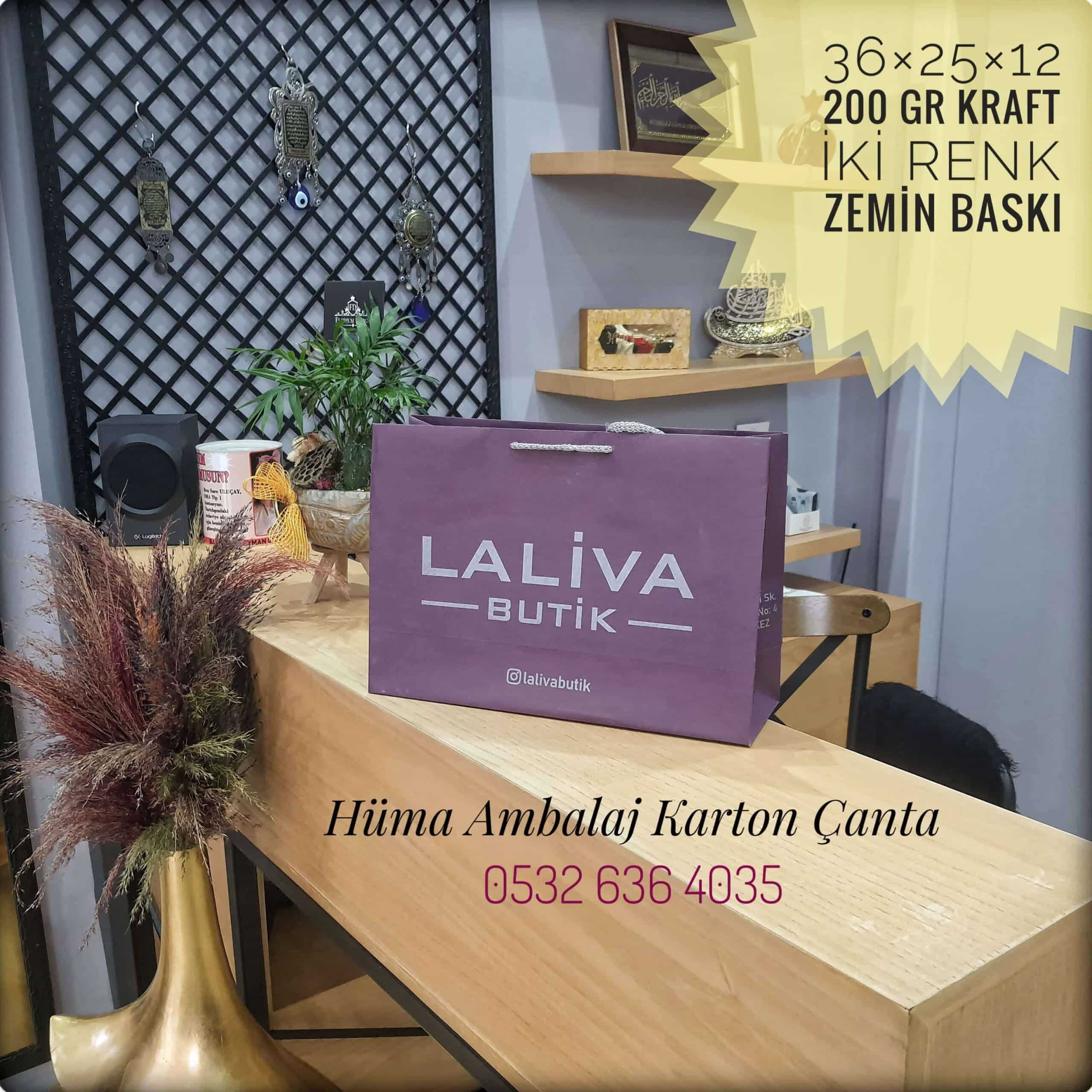 LAVİYA BUTİK | KÜTAHYA KRAFT KARTON ÇANTA MODELİ