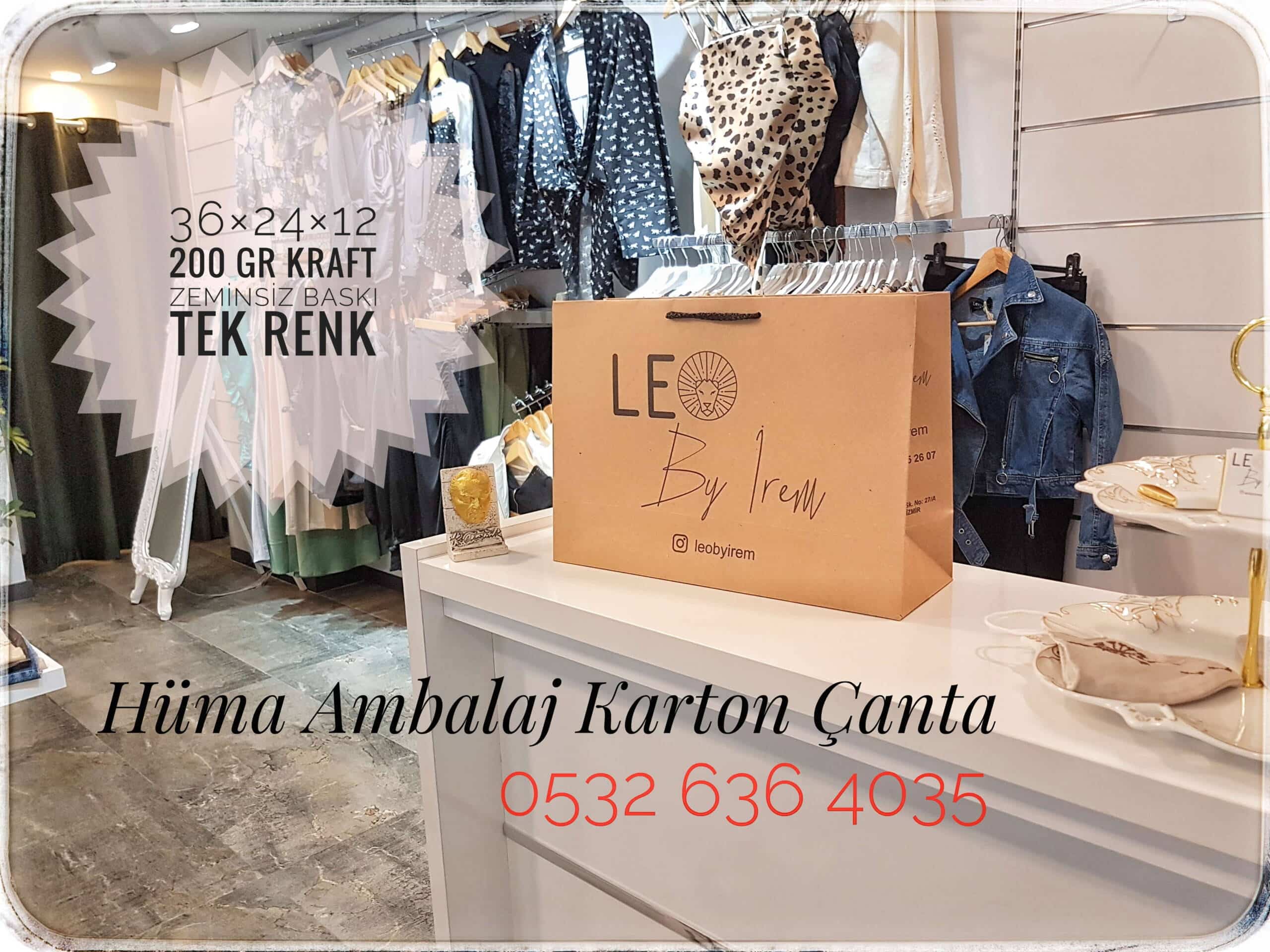 LEO BY İREM | İZMİR KRAFT KARTON ÇANTA MODELİ
