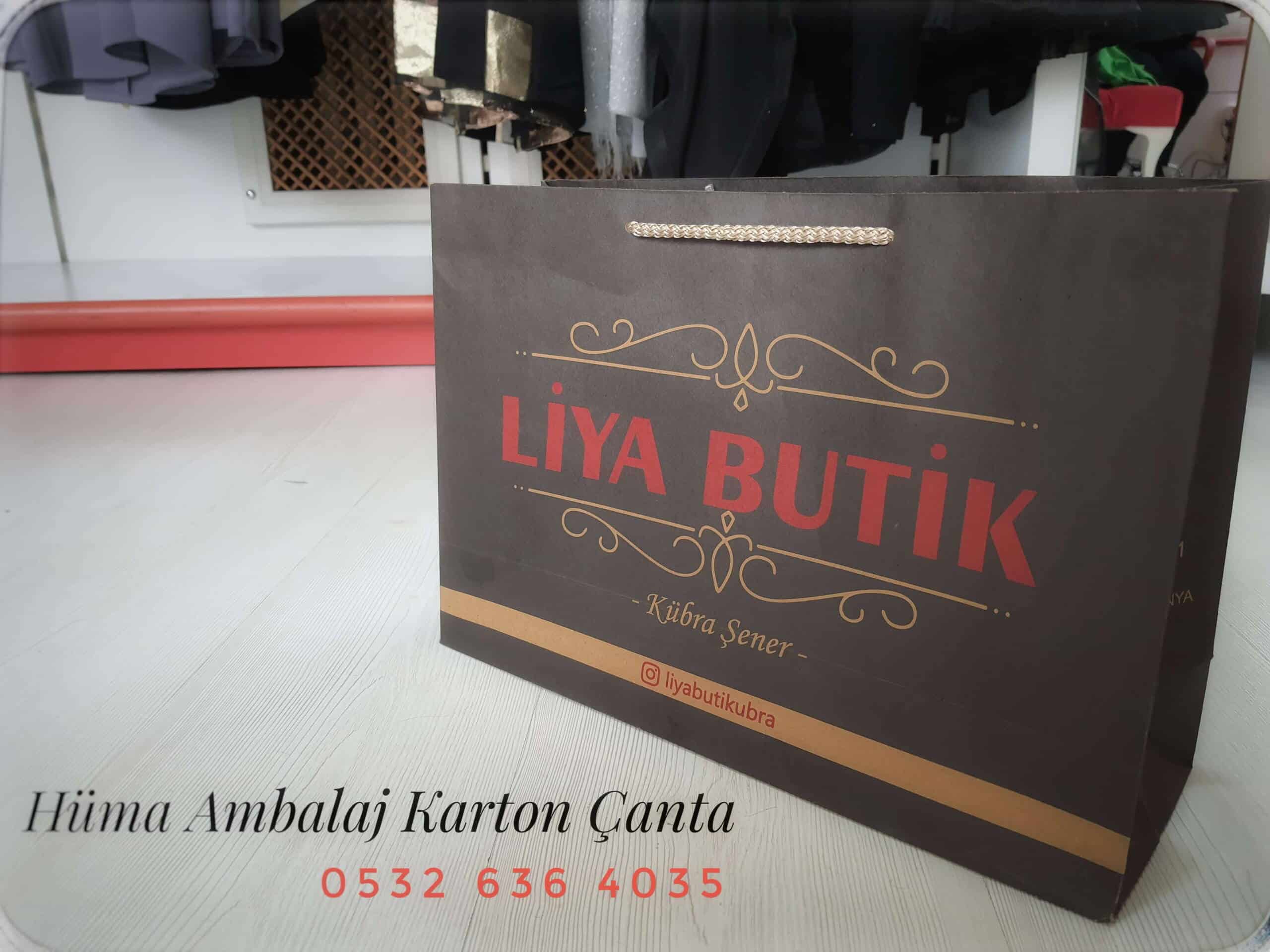 LİYA BUTİK | KONYA KRAFT KARTON ÇANTA MODELİ