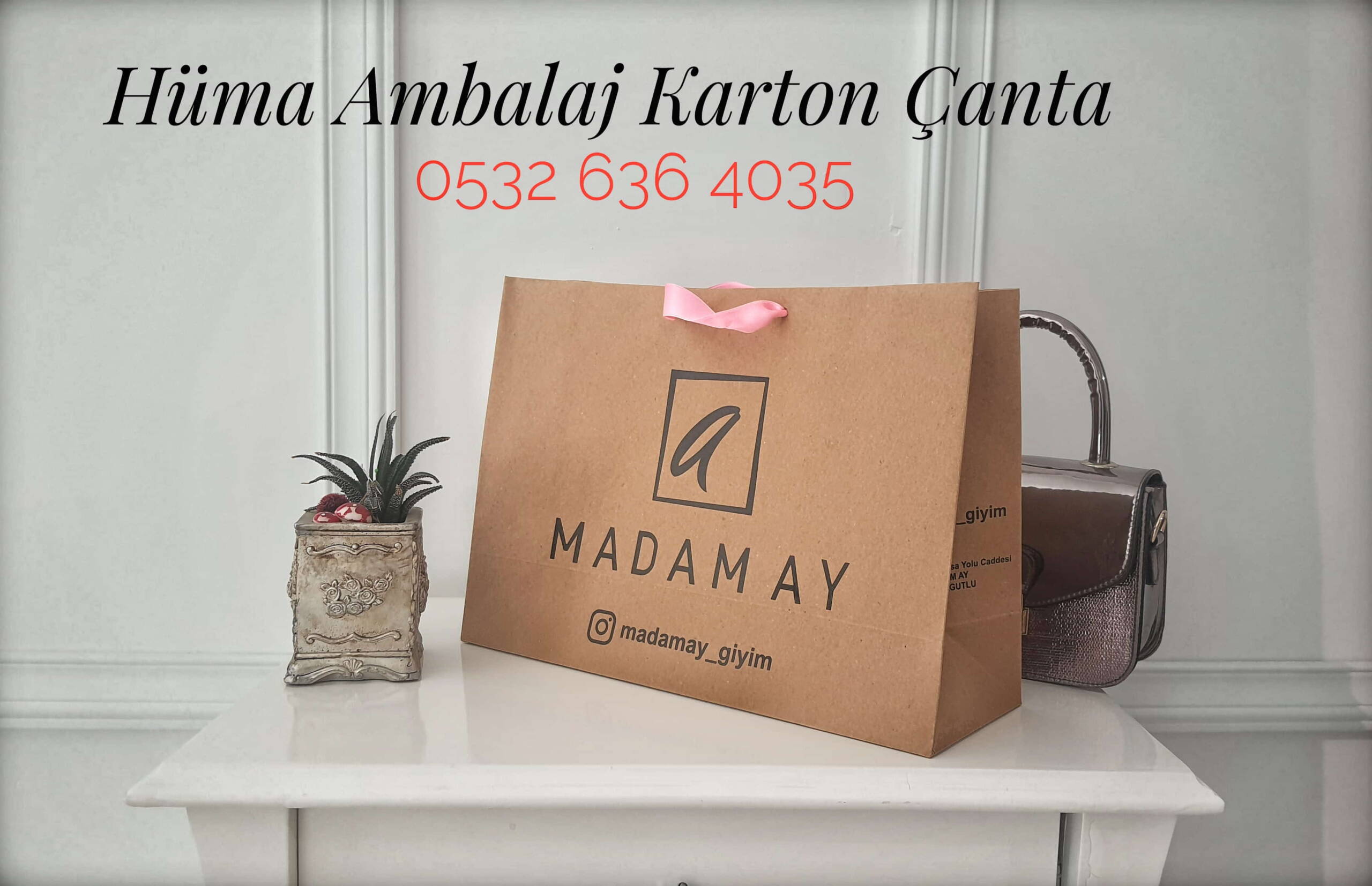 MADAM AY GİYİM | MANİSA KRAFT KARTON ÇANTA MODELİ