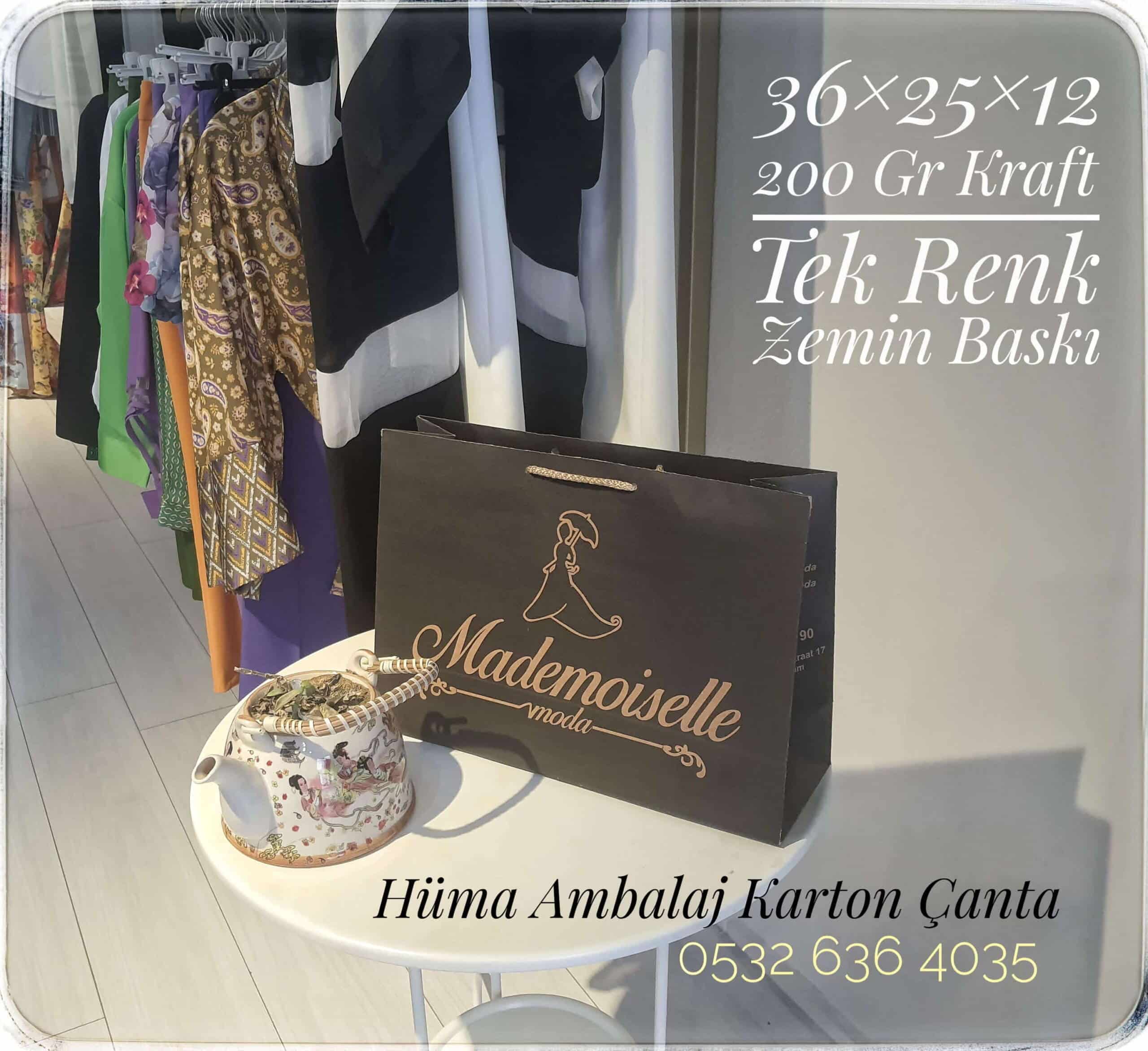 MADEMOİSELLE | HOLLANDA KRAFT KARTON ÇANTA MODELİ