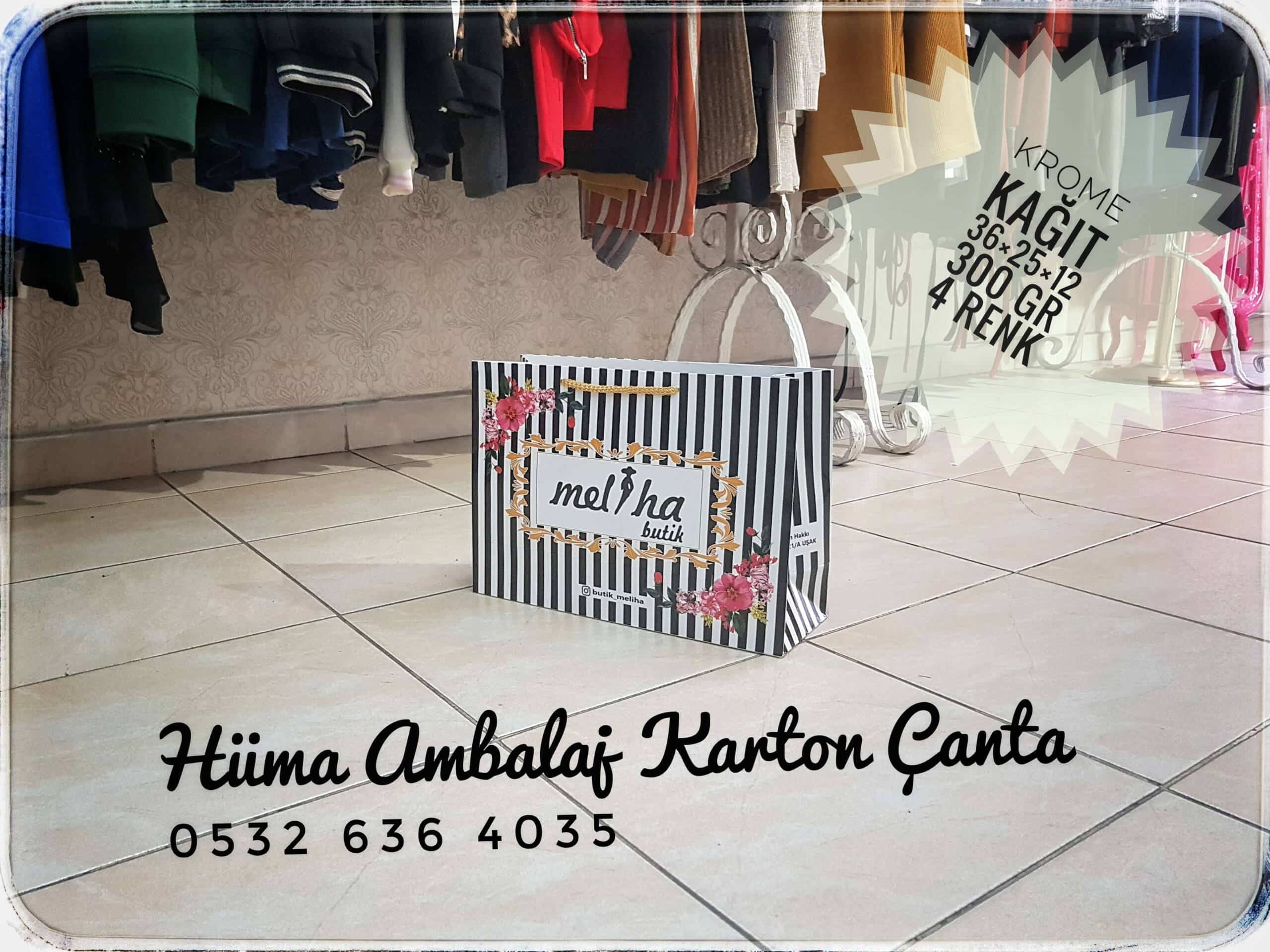 MELİHA BOUTIQUE | UŞAK KRAFT KARTON ÇANTA MODELİ