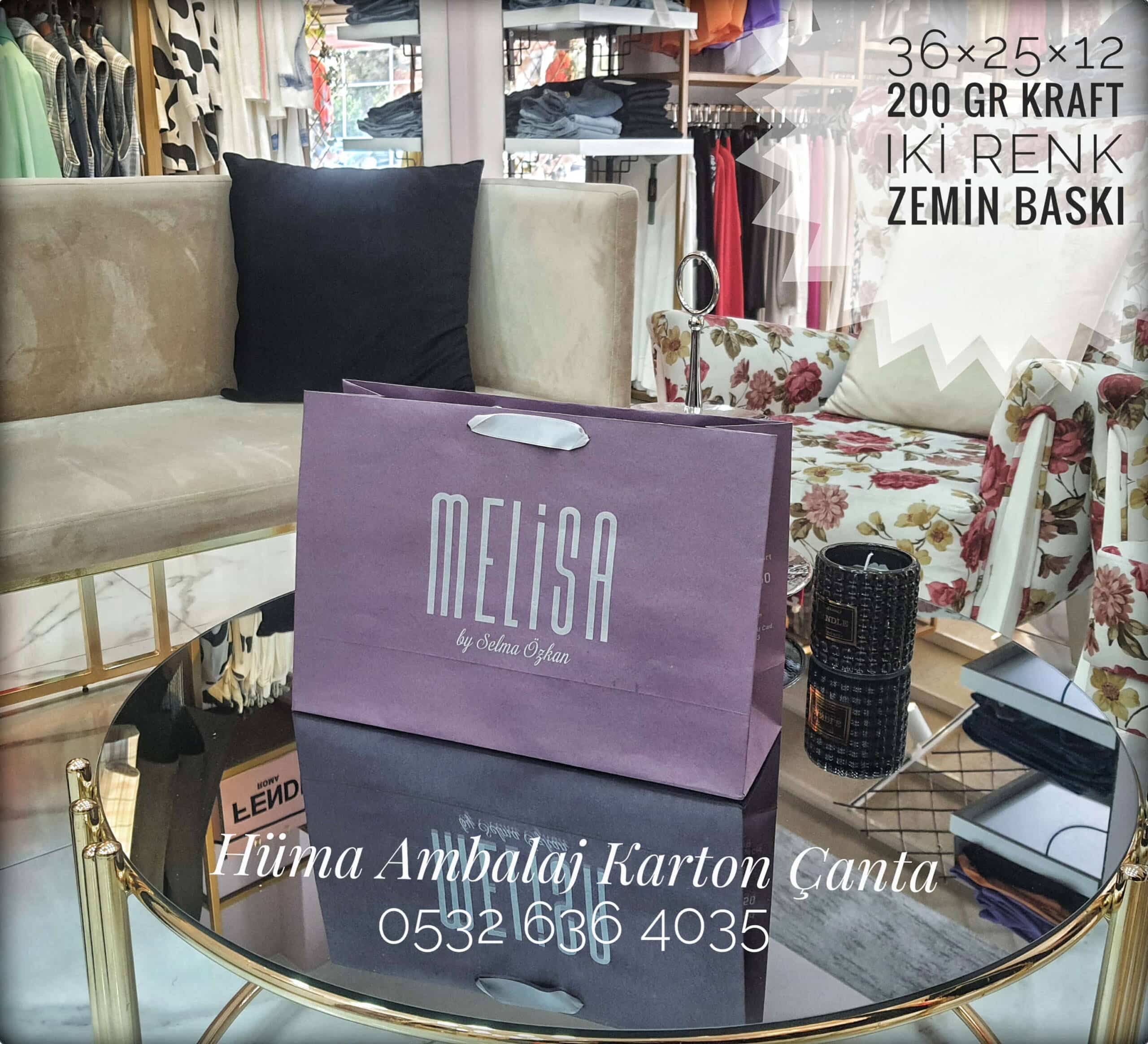 MELİSA | İSTANBUL KRAFT KARTON ÇANTA MODELİ