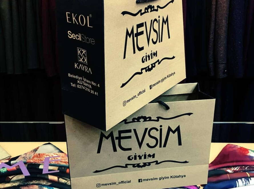 MEVSİM GİYİM | KÜTAHYA KRAFT KARTON ÇANTA MODELİ