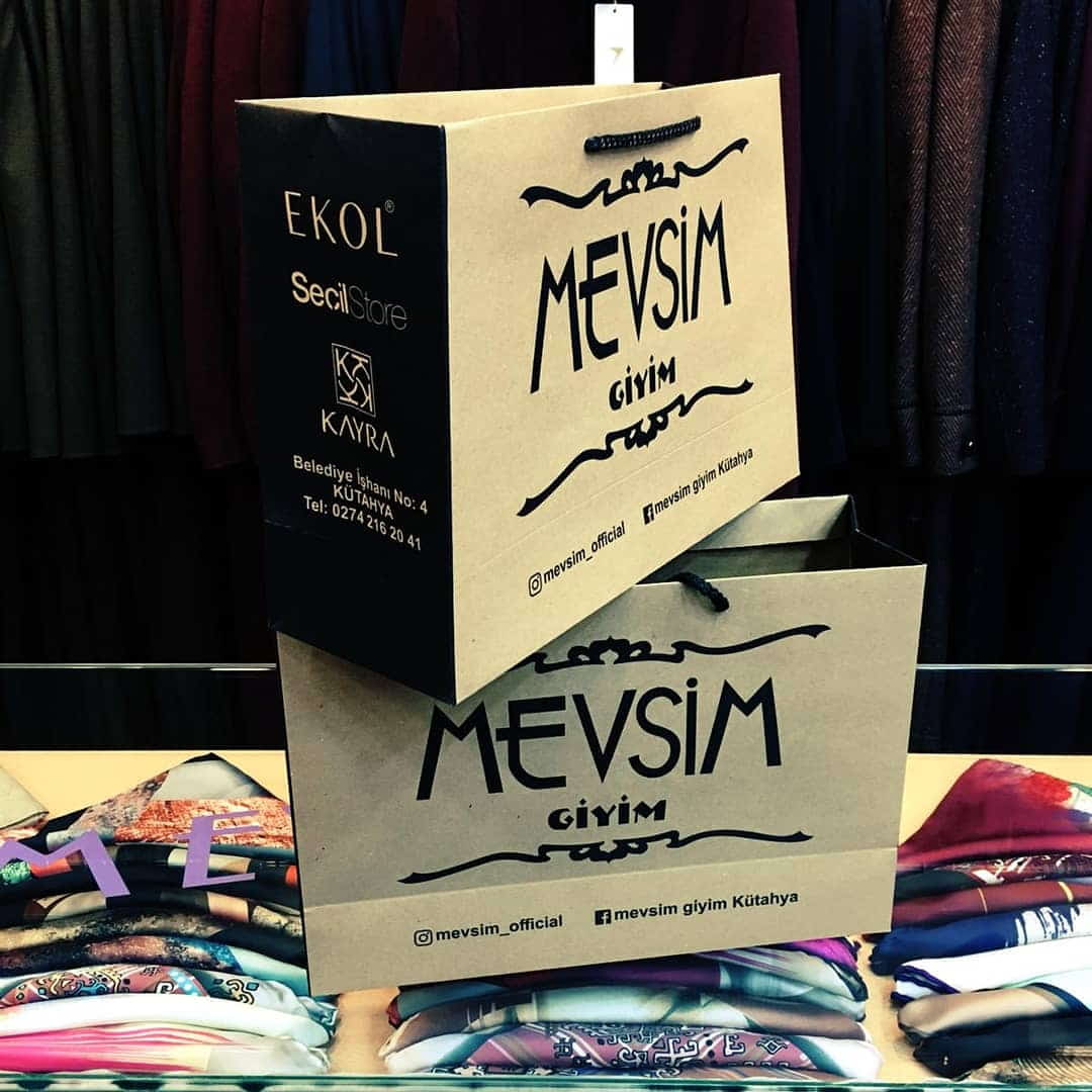 MEVSİM GİYİM | KÜTAHYA KRAFT KARTON ÇANTA MODELİ