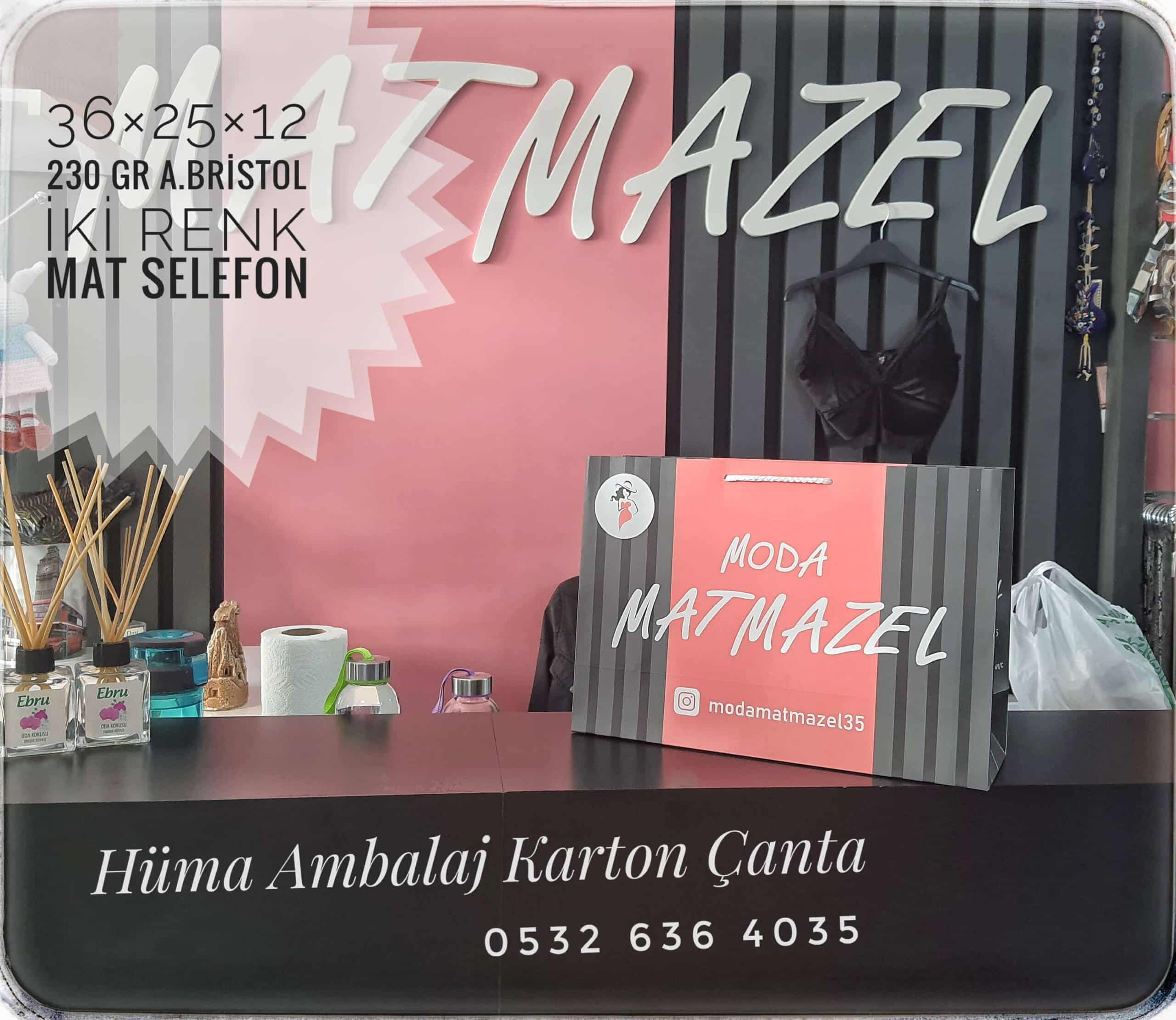 MODA MATMAZEL | İZMİR KRAFT KARTON ÇANTA MODELİ