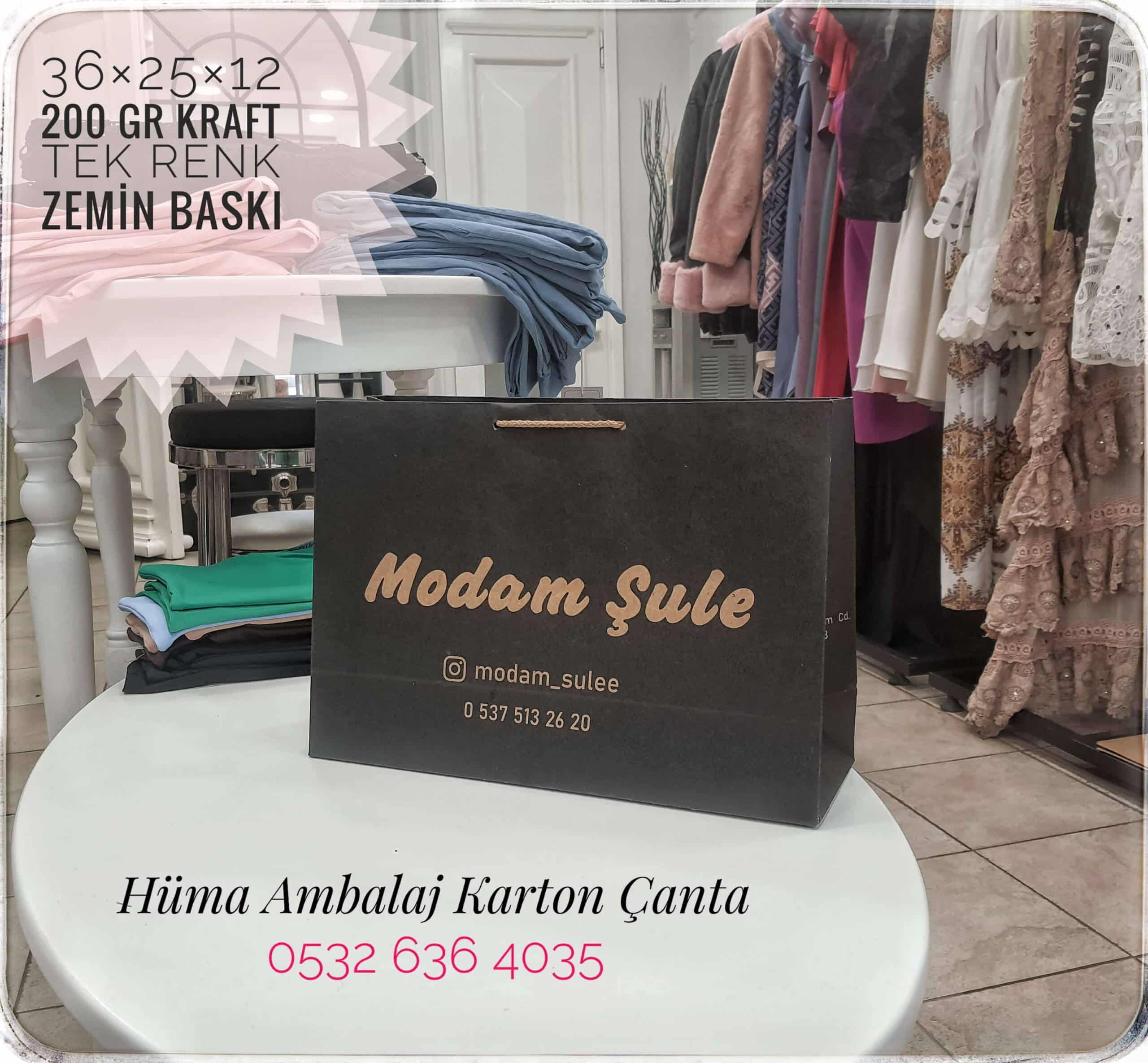 MODAM ŞULE | KAYSERİ KRAFT KARTON ÇANTA MODELİ