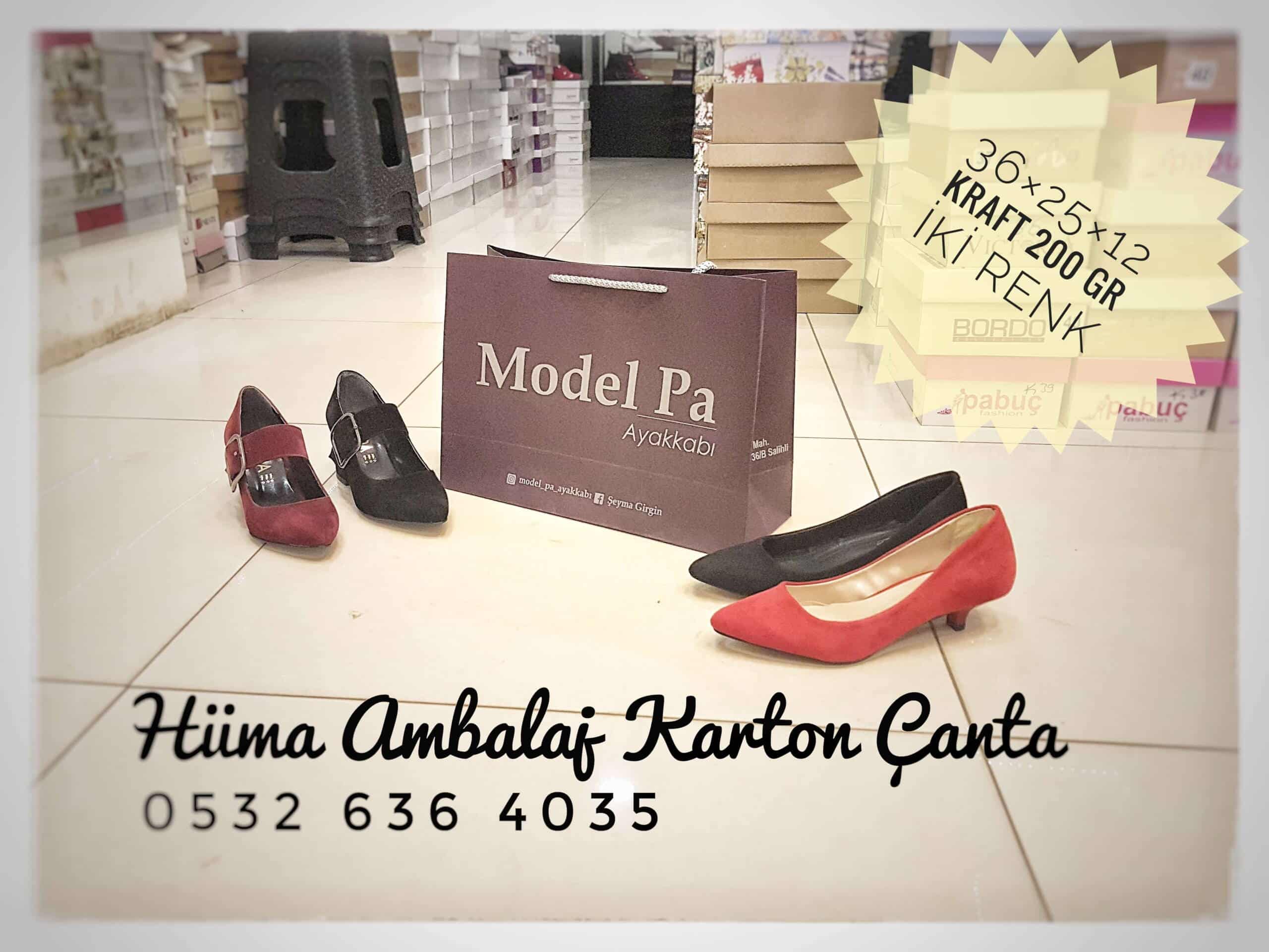 MODEL PA | MANİSA KRAFT KARTON ÇANTA MODELİ