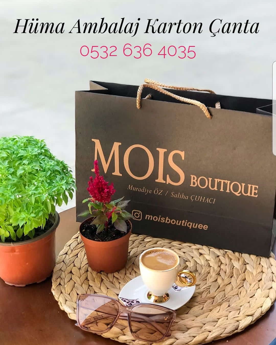 MOIS BOUTIQUE | KONYA KRAFT KARTON ÇANTA MODELİ