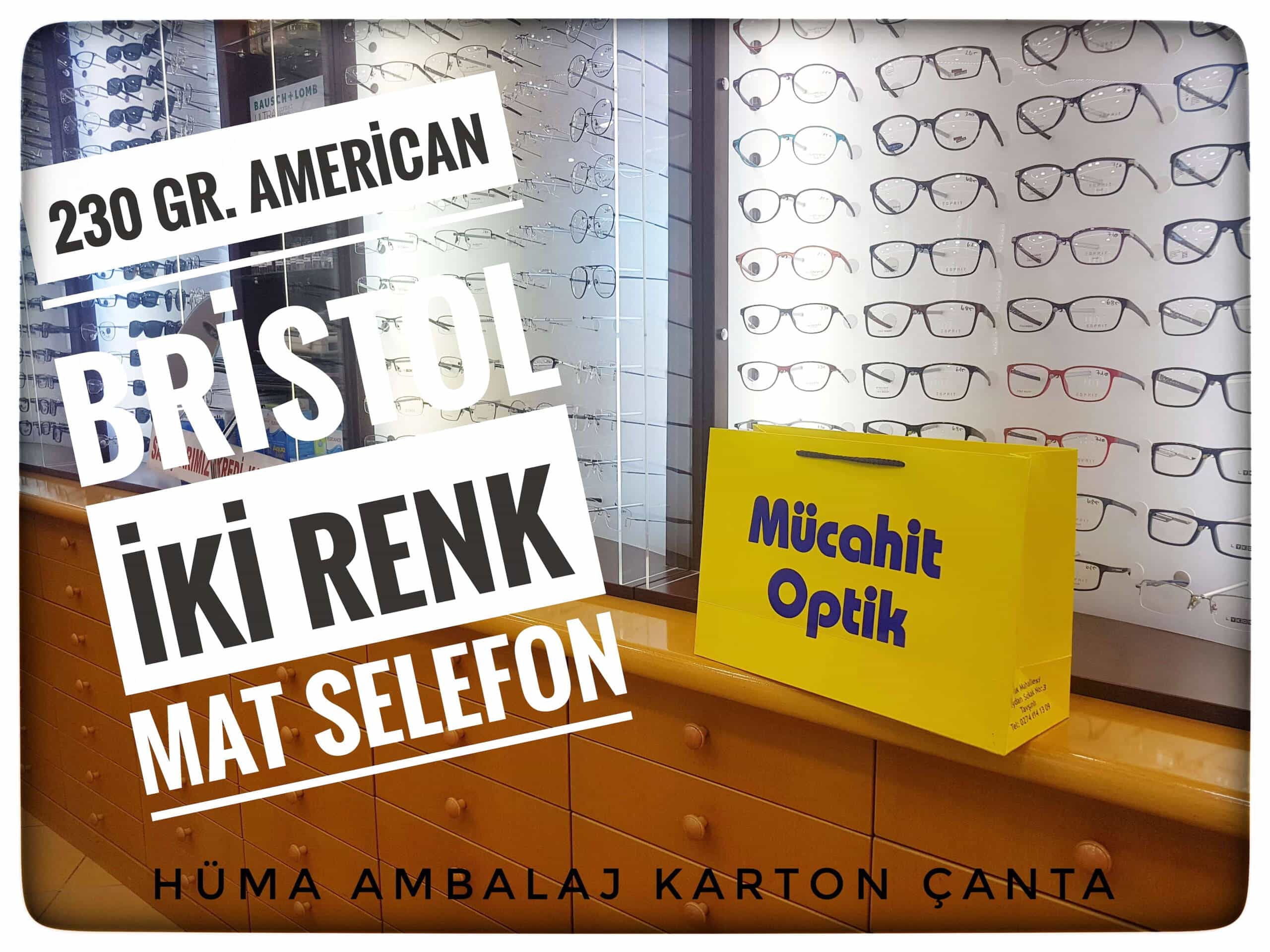 MUCAHİT OPTİK | KÜTAHYA KRAFT KARTON ÇANTA MODELİ