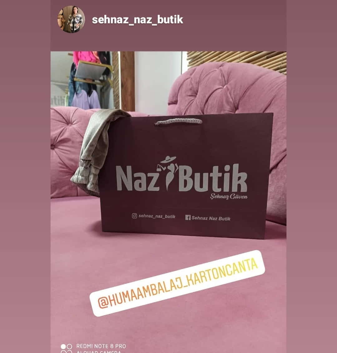 NAZ BUTİK | MANİSA KRAFT KARTON ÇANTA MODELİ