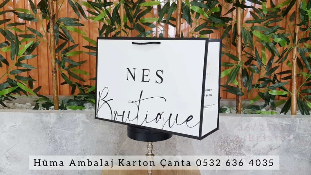 NES BOUTIQUE | İSTANBUL KRAFT KARTON ÇANTA MODELİ