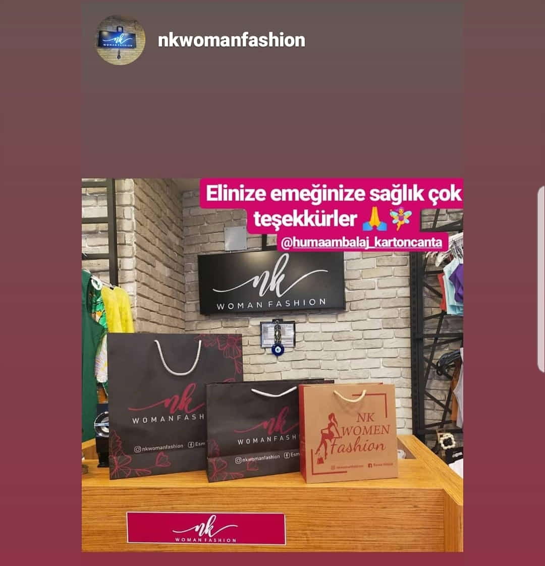 NK WOMAN FASHİON | MANİSA KRAFT KARTON ÇANTA MODELİ