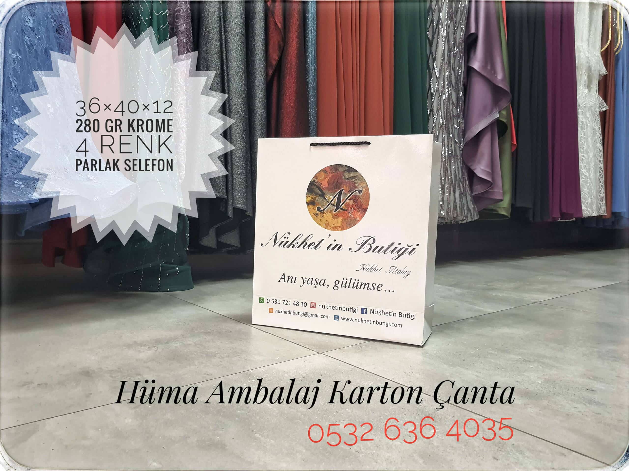 NÜKHETİN BUTİĞİ | İSTANBUL KRAFT KARTON ÇANTA MODELİ