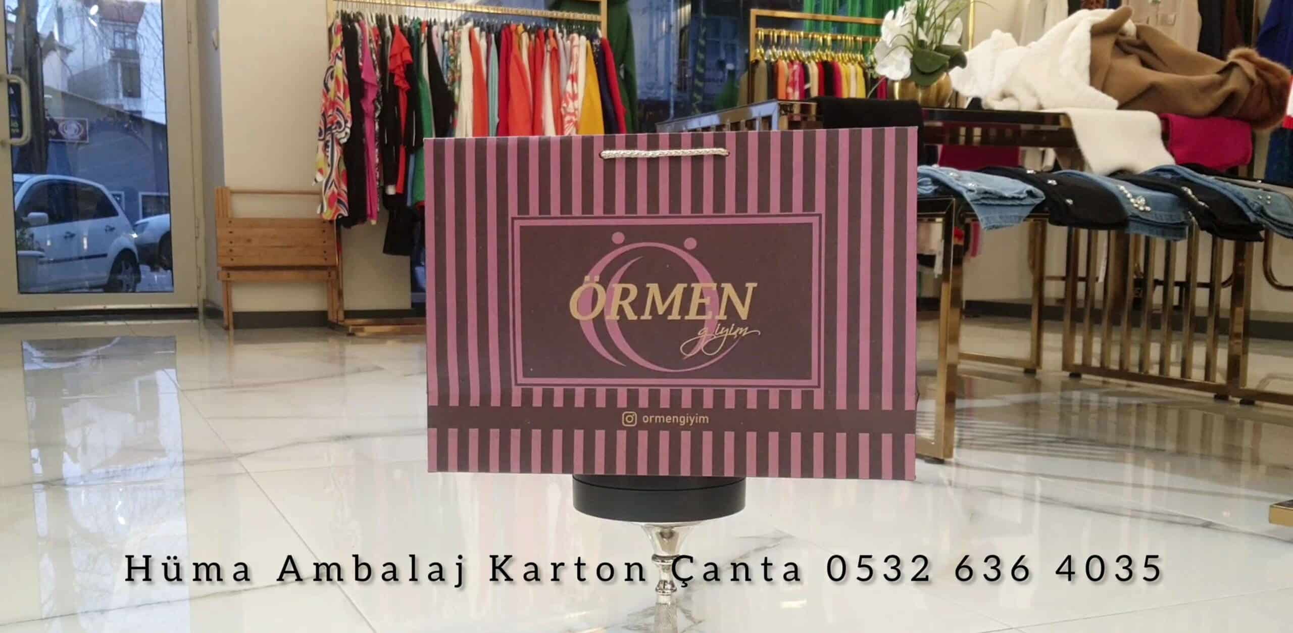 ÖRMEN GİYİM | İZMİR KRAFT KARTON ÇANTA MODELİ
