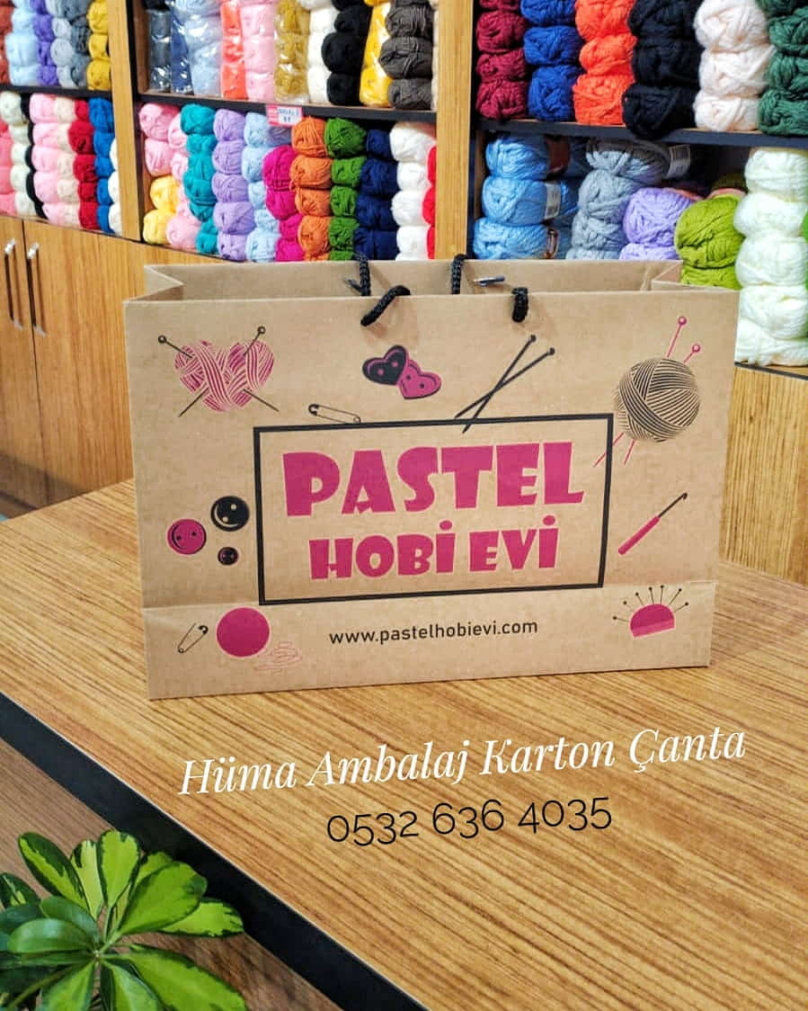 PASTEL HOBİ EVİ | MANİSA KRAFT KARTON ÇANTA MODELİ