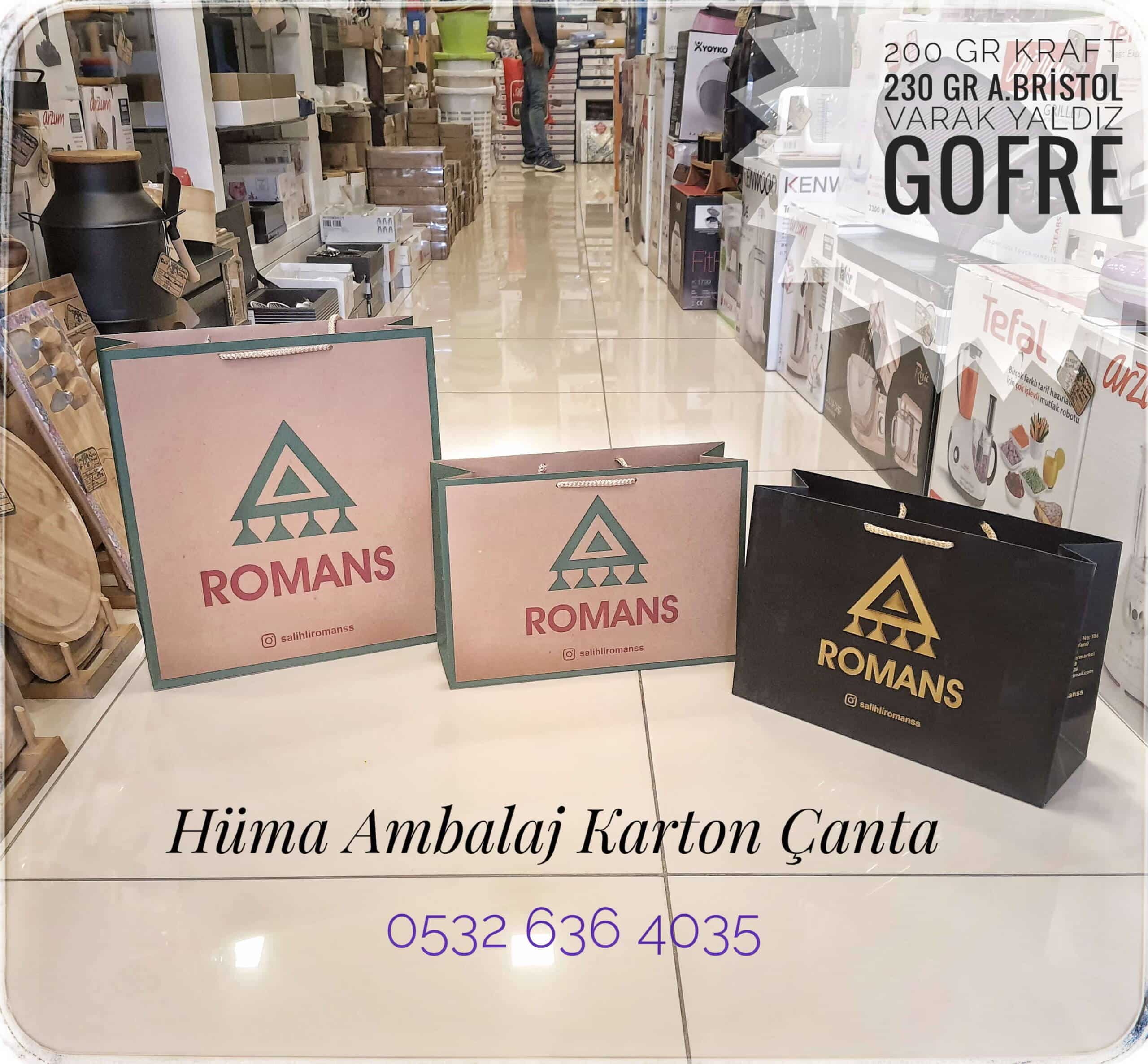 ROMANS | MANİSA KRAFT KARTON ÇANTA MODELİ