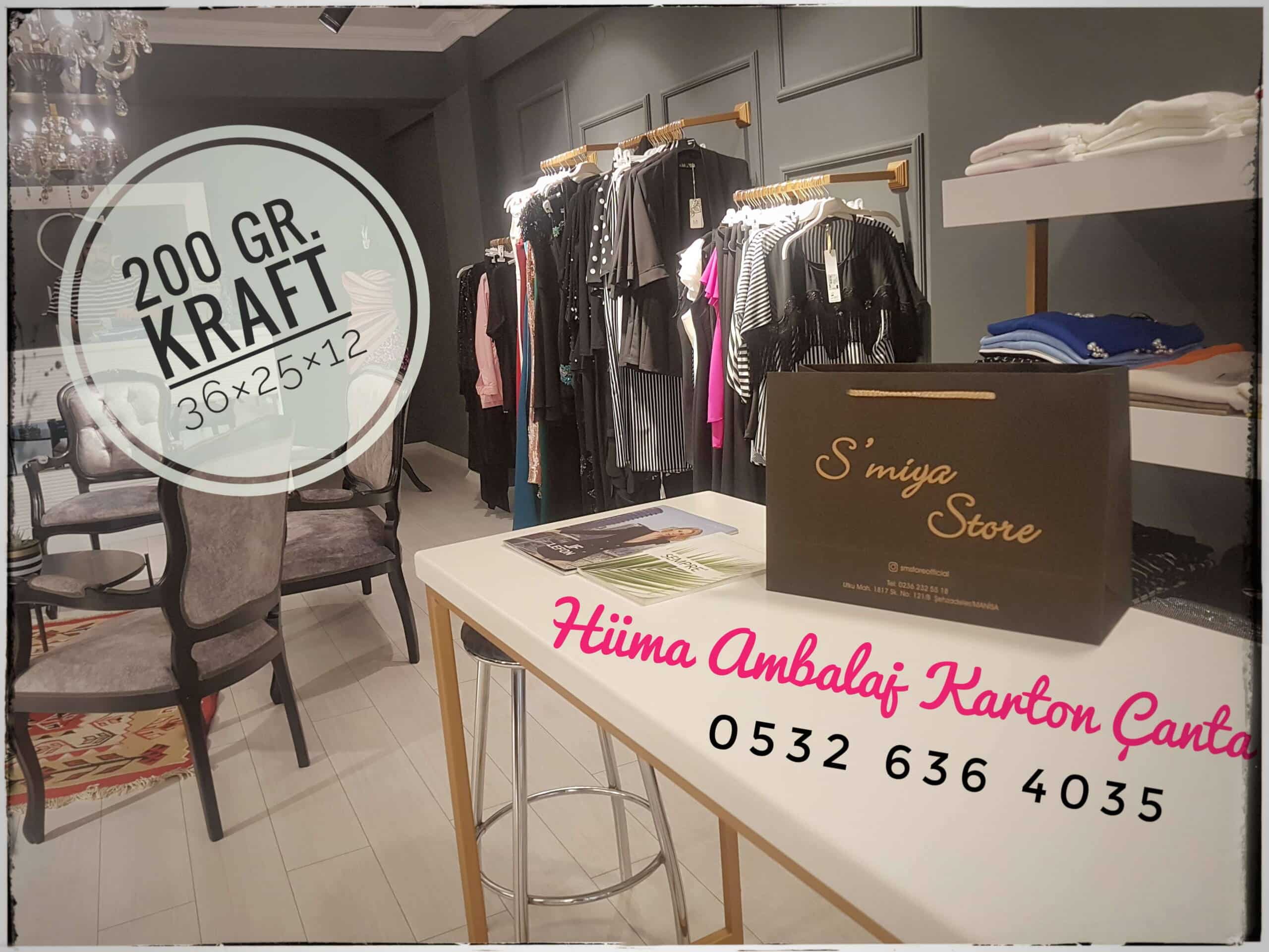 S’MİYA STORE | MANİSA KRAFT KARTON ÇANTA MODELİ