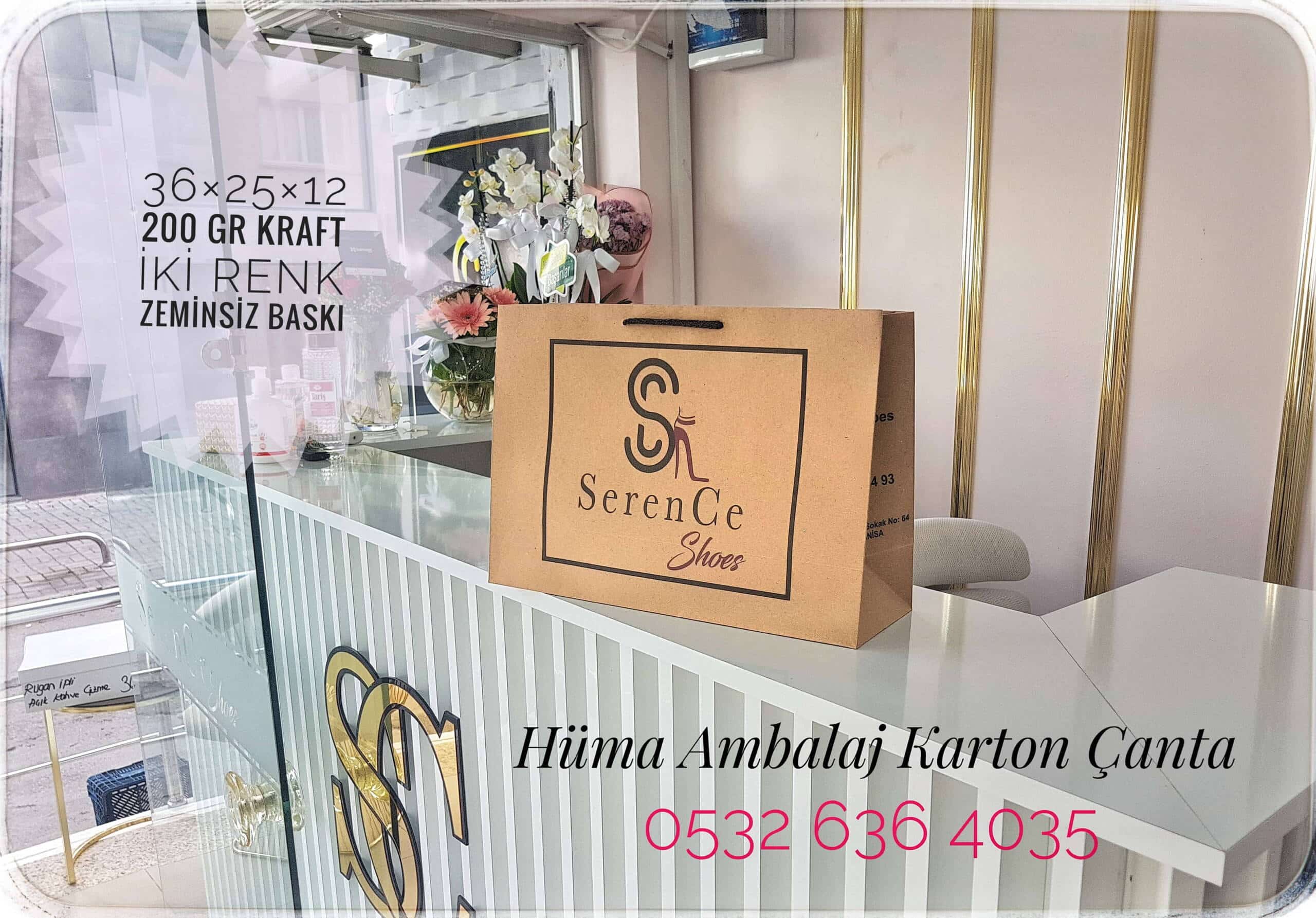 SERENCE SHOES | MANİSA KRAFT KARTON ÇANTA MODELİ