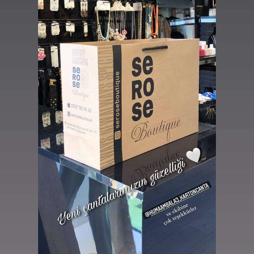 SEROSE | GAZİANTEP KRAFT KARTON ÇANTA MODELİ