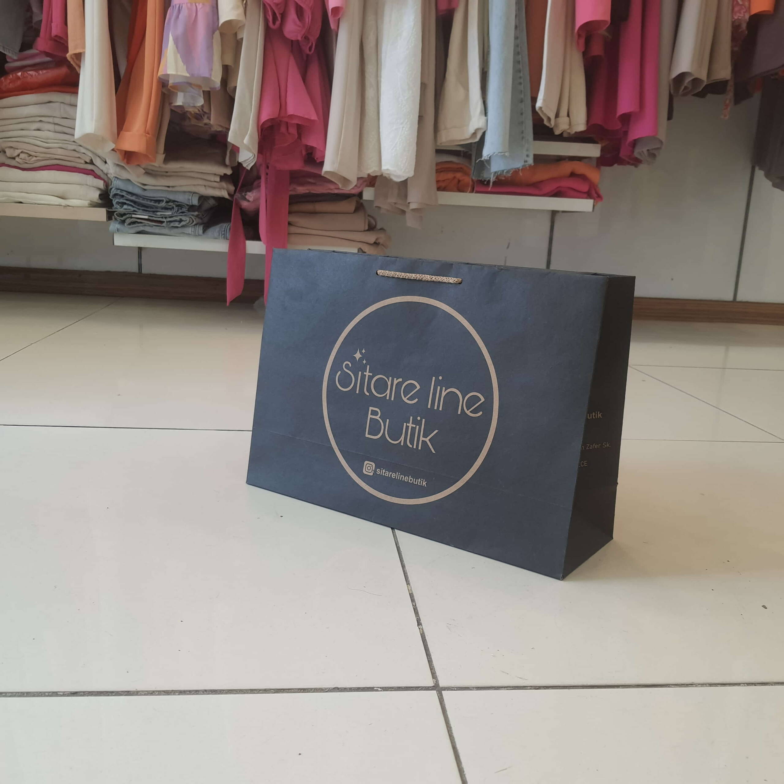 SİTARE LİNE BUTİK | DÜZCE KRAFT KARTON ÇANTA MODELİ