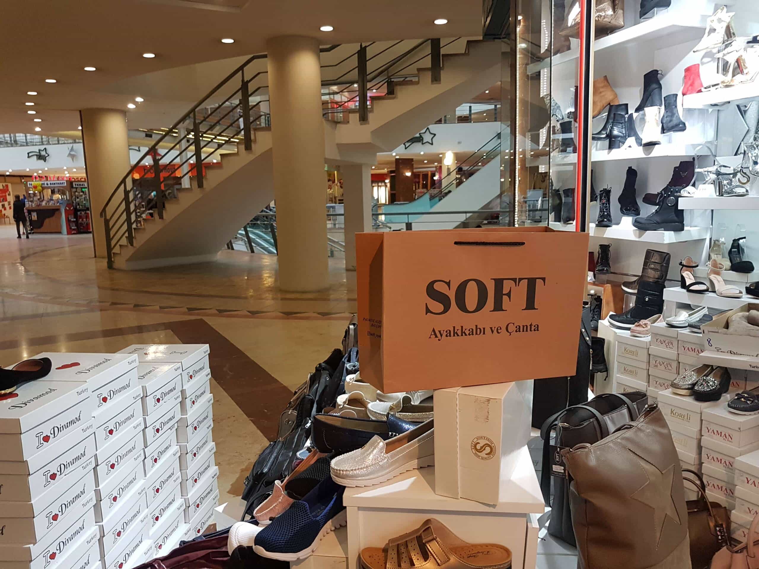 SOFT AYAKKABI | İZMİR KRAFT KARTON ÇANTA MODELİ