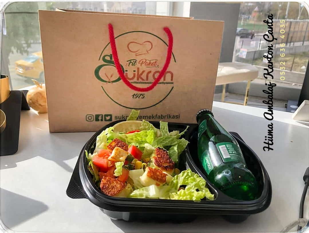 ŞÜKRAN YEMEK FABRİKASI | MANİSA KRAFT KARTON ÇANTA MODELİ