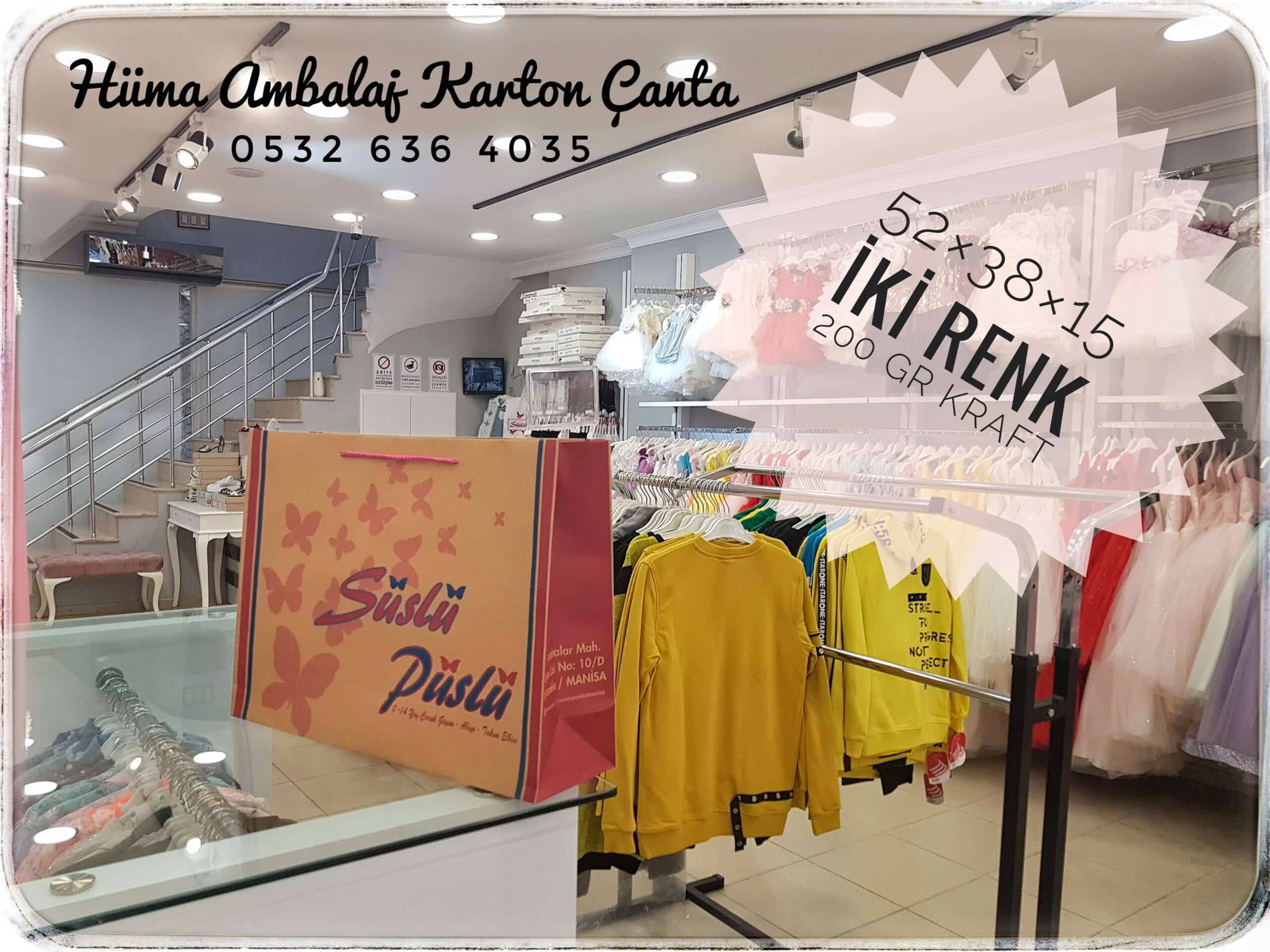 SUSLU PUSLU | MANİSA KRAFT KARTON ÇANTA MODELİ