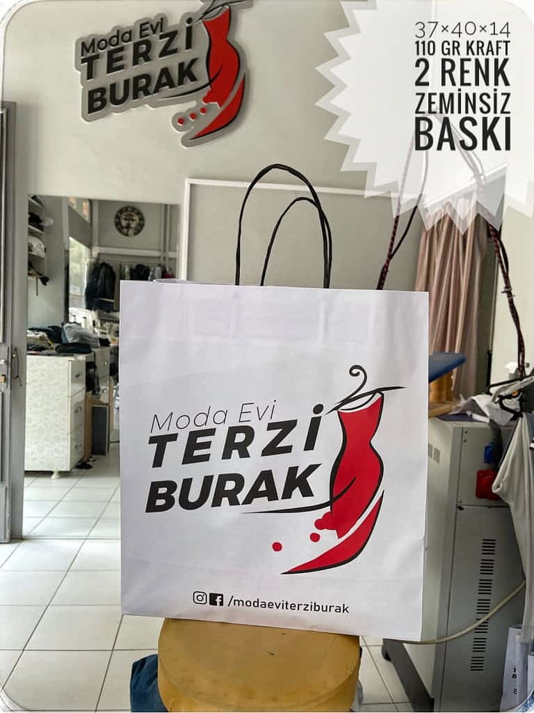 TERZİ BURAK | MANİSA KRAFT KARTON ÇANTA MODELİ