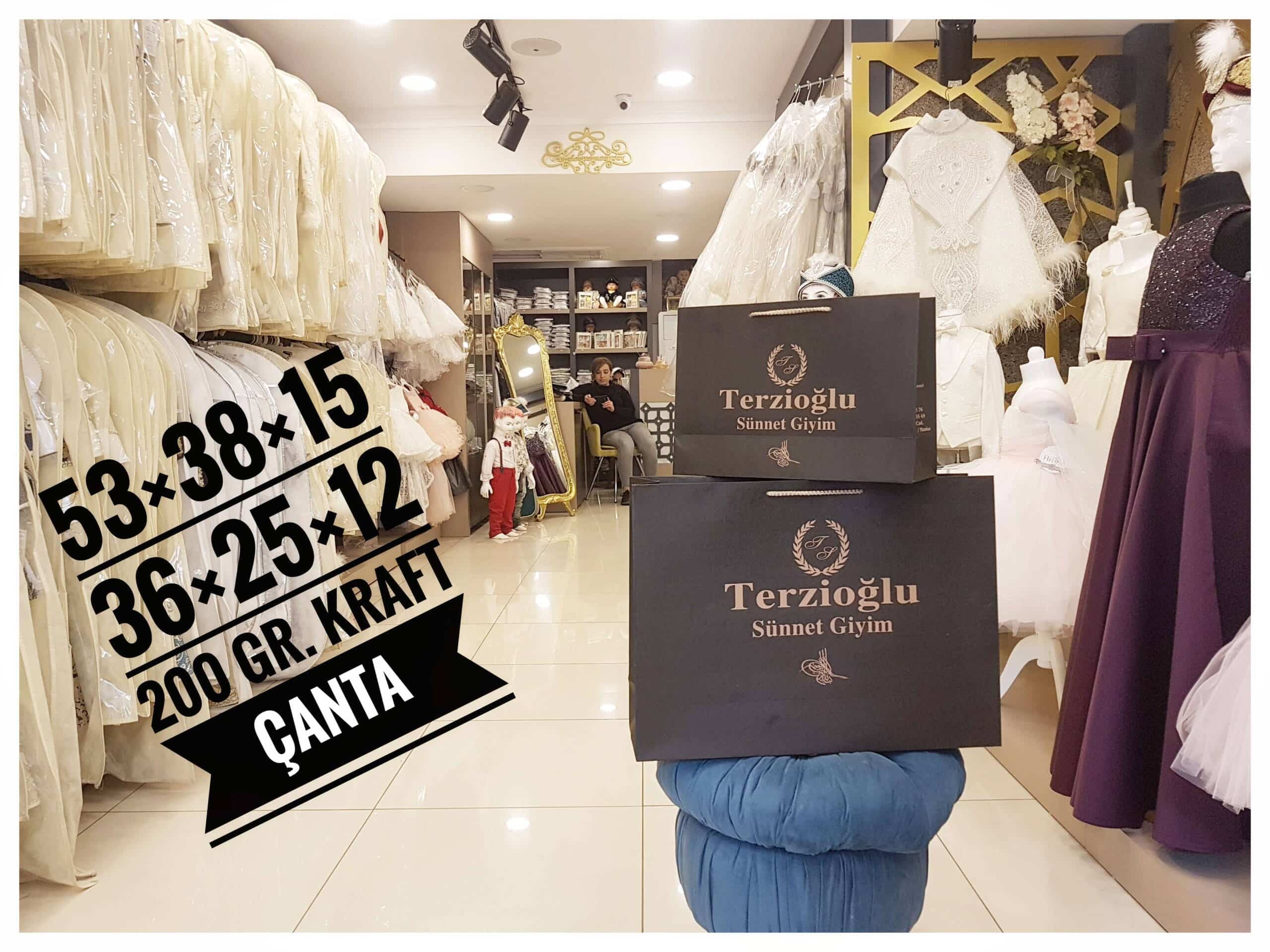 TERZİOĞLU SÜNNET GİYİM | MANİSA KRAFT KARTON ÇANTA MODELİ