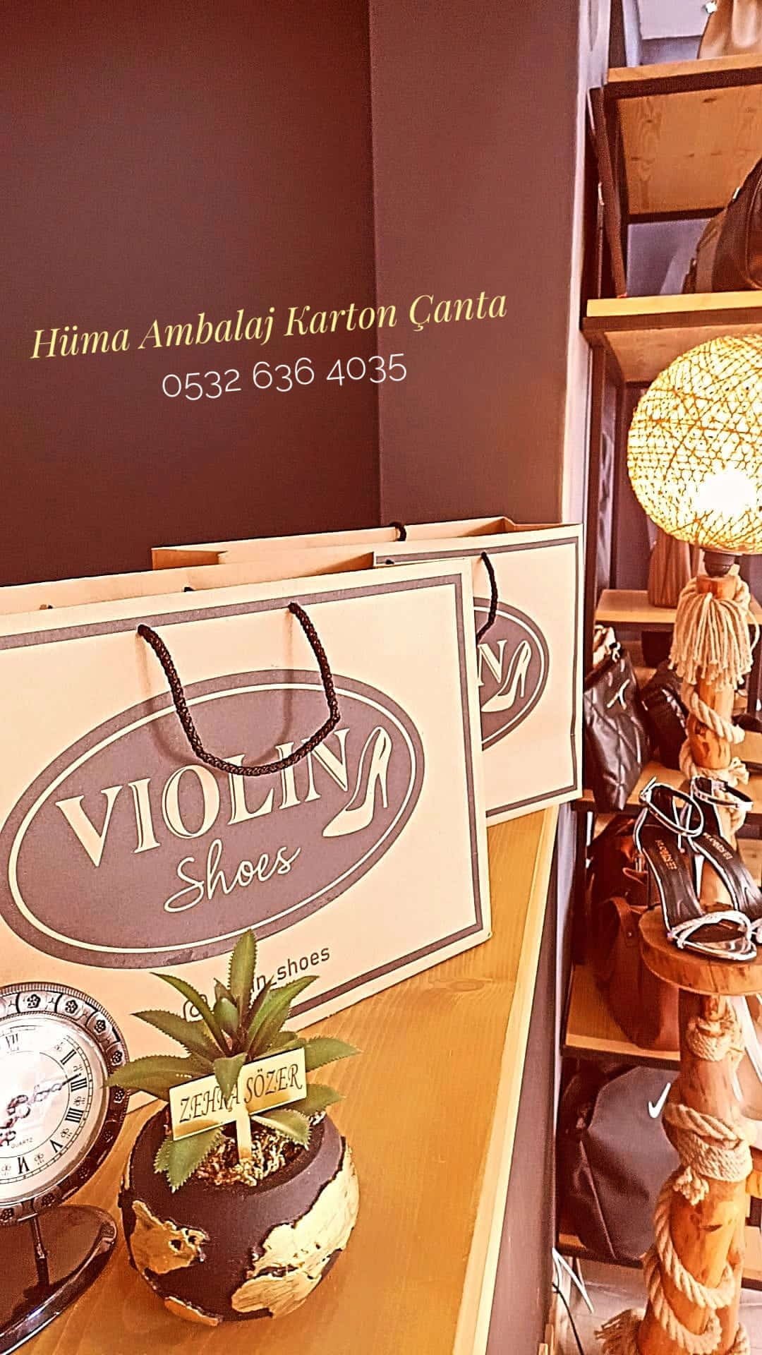 VOLİN SHOES | MANİSA KRAFT KARTON ÇANTA MODELİ