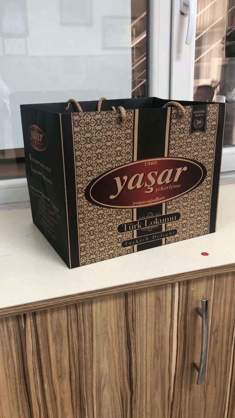 YAŞAR ŞEKERLEME | MANİSA KRAFT KARTON ÇANTA MODELİ