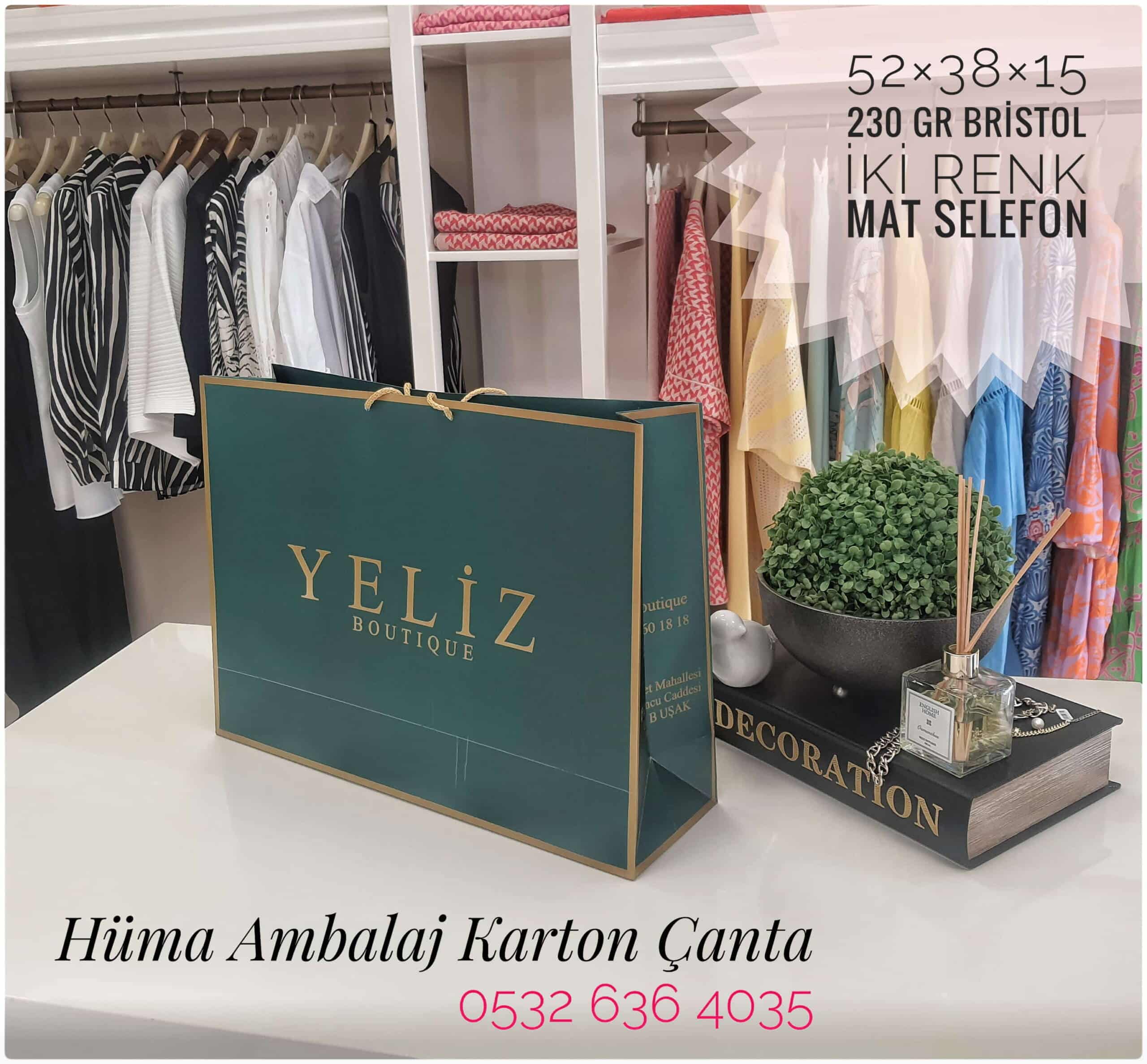 YILMAZ BOUTIQUE | UŞAK KRAFT KARTON ÇANTA MODELİ
