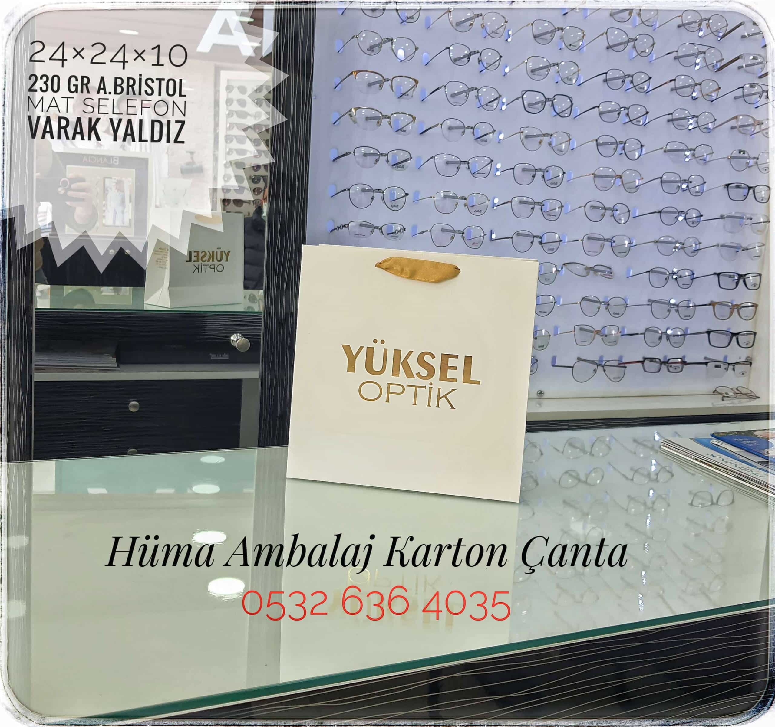 YÜKSEL OPTİK | ORDU KRAFT KARTON ÇANTA MODELİ