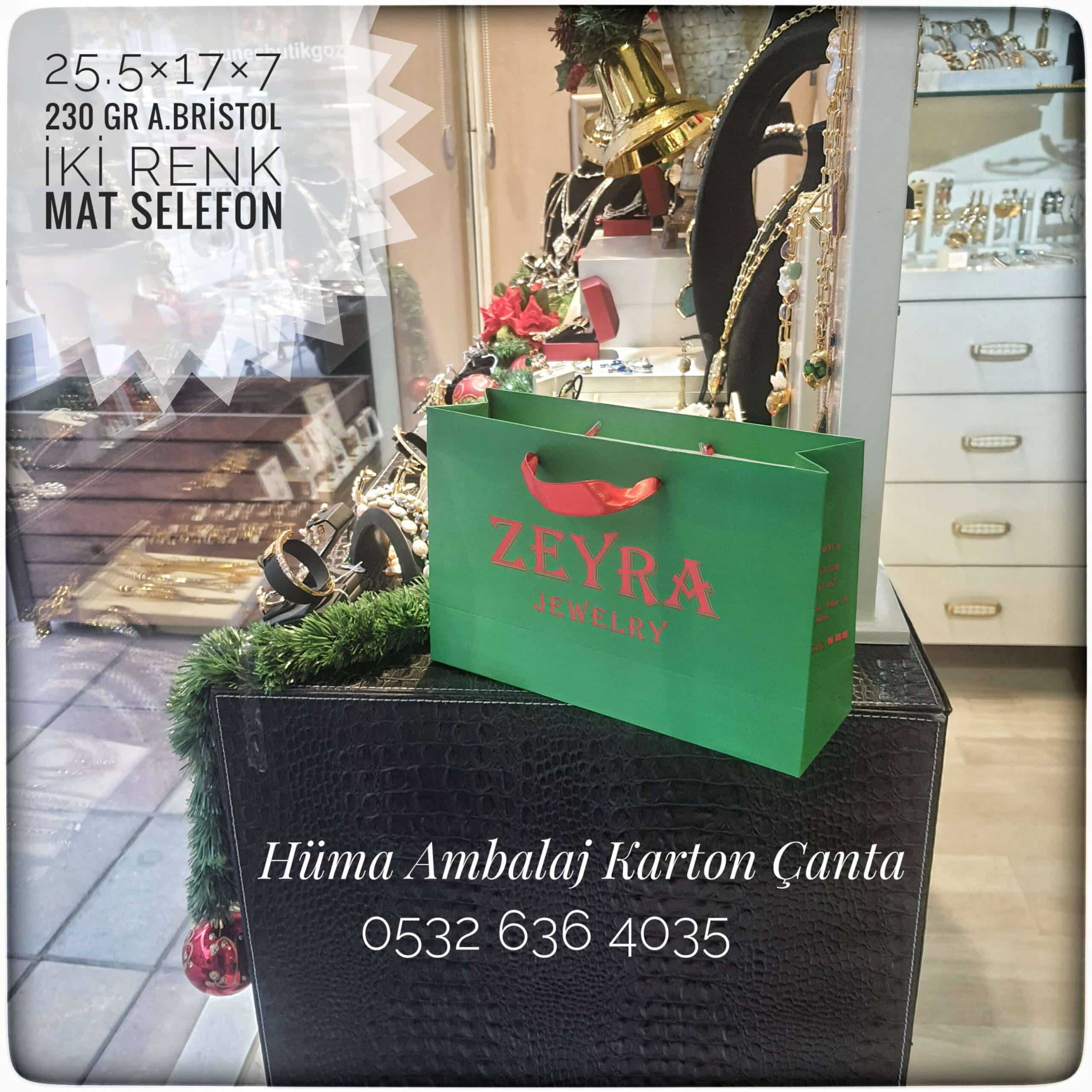 ZEYRA JEWELERY | İZMİR KRAFT KARTON ÇANTA MODELİ