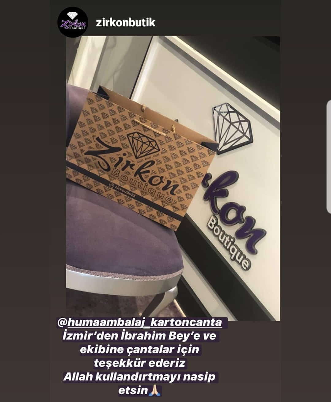 ZİRKON BOUTIQUE | KONYA KRAFT KARTON ÇANTA MODELİ
